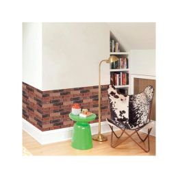 30pcs Waterproof 3D Faux Brick Wall Panels Peel And Stick, Self Adhesive Wall Panels