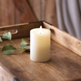 Infinite Wick Wax Pillar Candle - 3 X 4