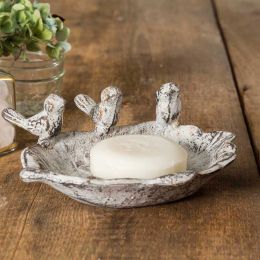 Three Singing Birds Soap Dish - Box Of 2