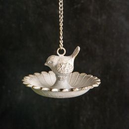 Cast Iron Hanging Bird Feeder - Box Of 2