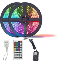 12v WIFI Bluetooth 5050 Low Voltage 2835 Indoor Atmosphere Light Bar (Option: UK 44key Infrared Controller-2835 15 M Waterproof)