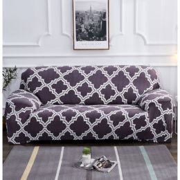 Elastic Universal Sofa Cover (Option: Gray-90 140cm)