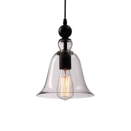 Simple Retro Nordic Glass Chandelier (Option: Light Source Not Included-Transparent Color)