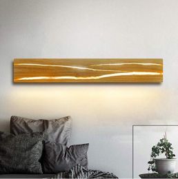 Wood Grain Color Wall Lamp Rotatable (Option: 30cm6W-Warm White)